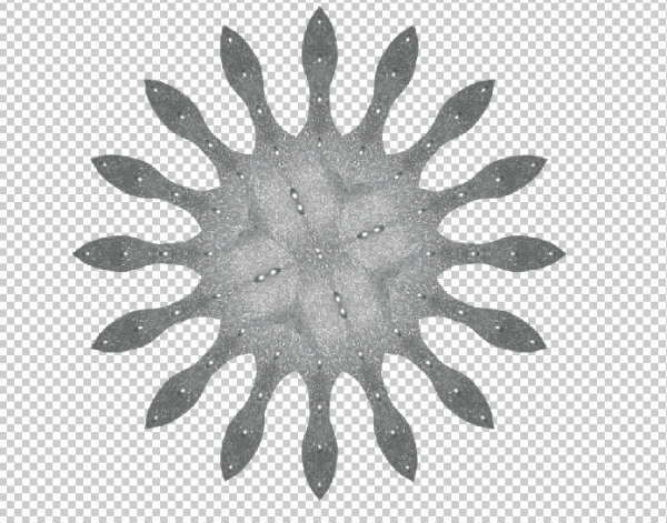 Creation of Sun Medallion: Step 5